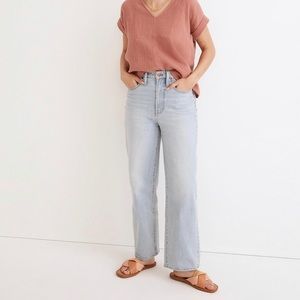 Madewell Curvy Perfect Vintage Wide Leg Jean NWT